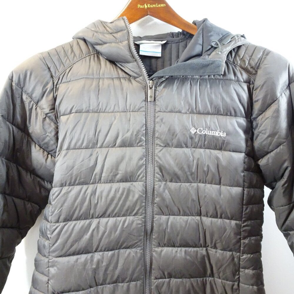 Columbia Gray Puffer Jacket - Picture 2 of 7